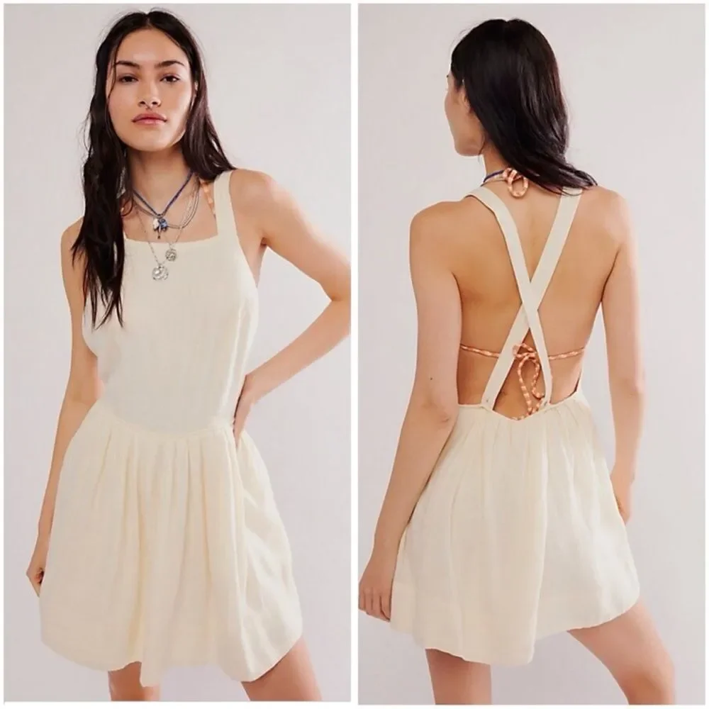 Free People Melted Hearts Mini Dress - Picture 1 of 5
